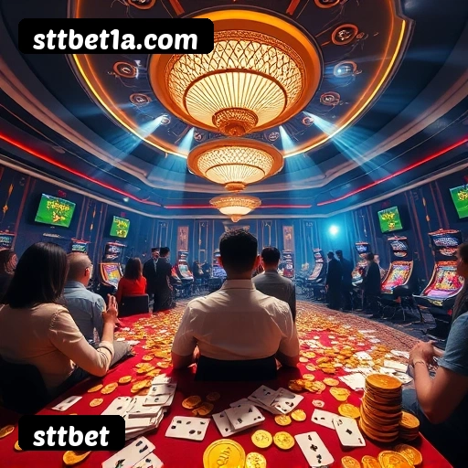Números do app sttbet em material de marketing — ilustração, não auditoria